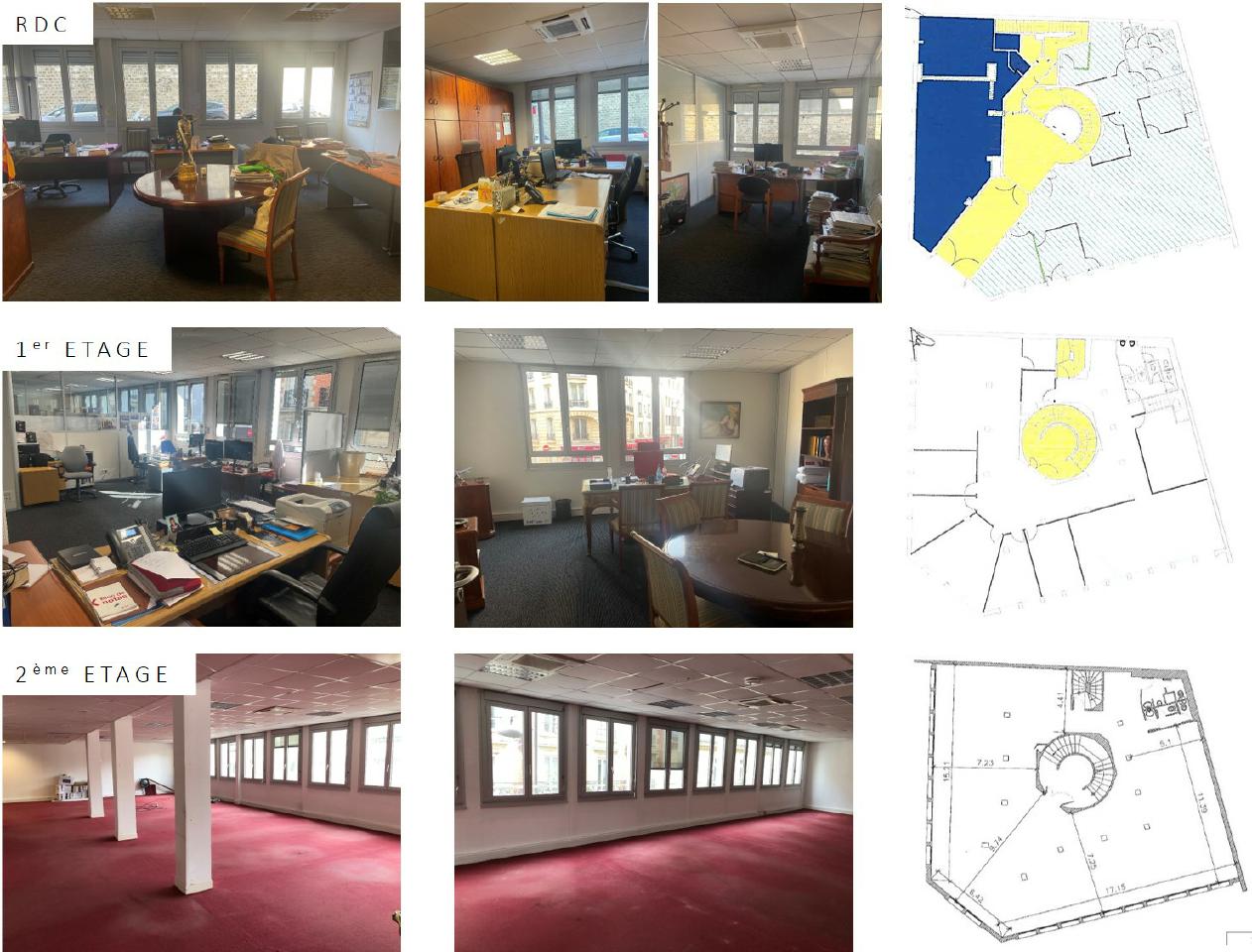 Bureau Paris 1119m² Location bureau Paris OLBUR2117711 1